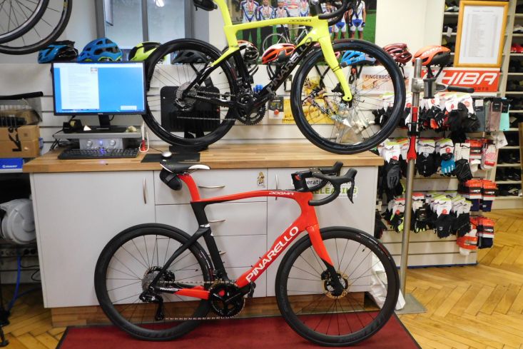 PINARELLO F mit Campagnolo Super Record EPS 