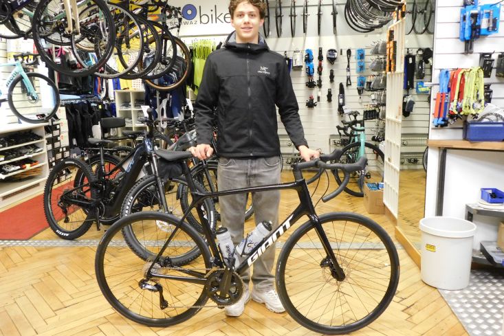 GIANT TCR ADV PRO 0 DI2 für ÖSV Nachwuchshoffnung Andreas Moser