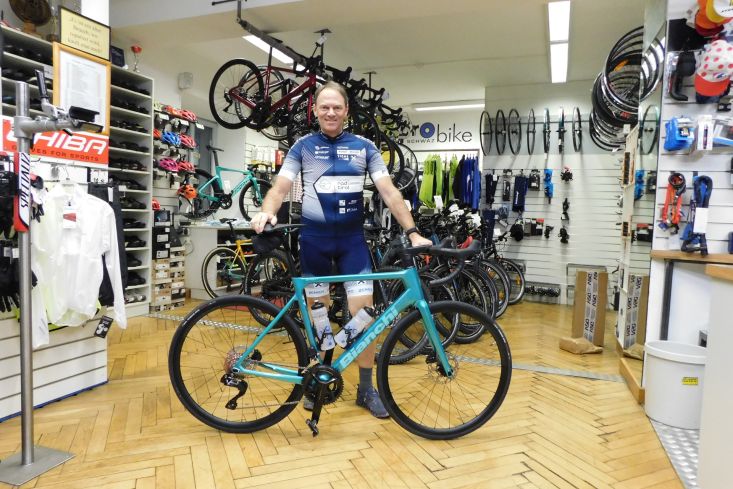 BIANCHI SPRINT - Ein Rennrad mit Seele für Peter!