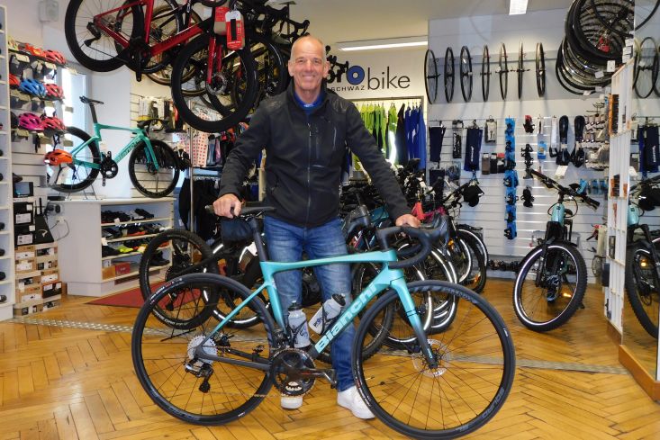 BIANCHI SPECIALISSIMA mit CAMPAGNOLO SUPER RECORD, ein Rennrad mit Seele und 140 Jahre Geschichte!
