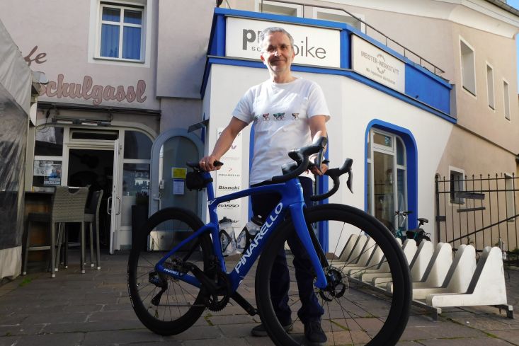 PINARELLO F7 für unsren treuen Stammkunden Klaus.