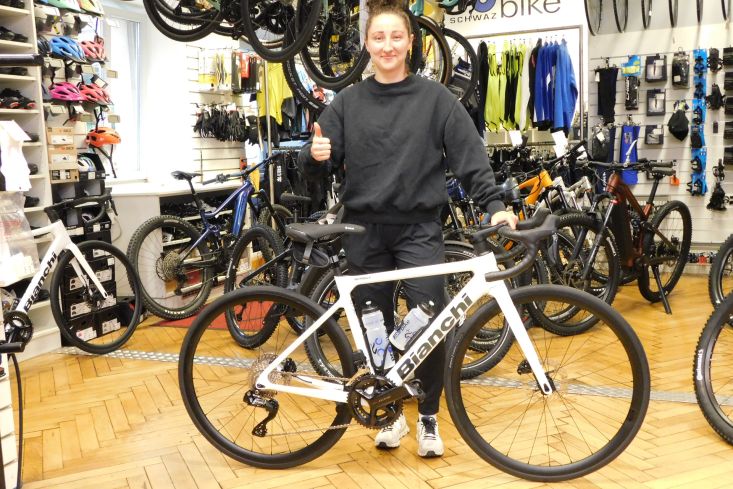 BIANCHI SPRINT - für EX FC WACKER Spielerin Carla!