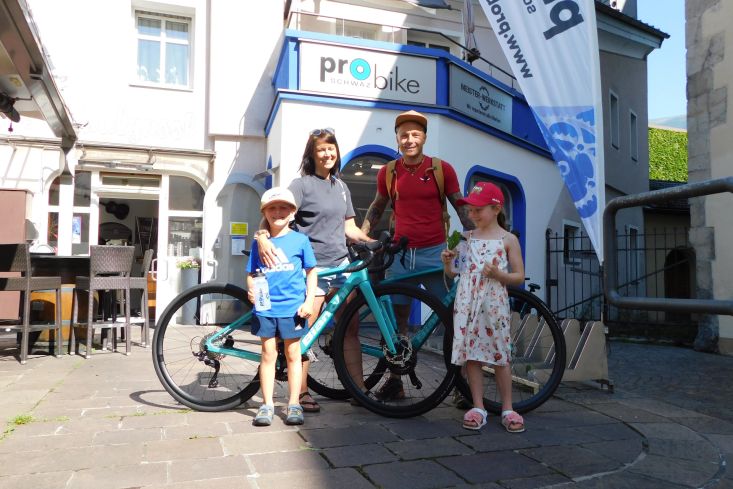 BIANCHI INFINITO für Sabrina und Daniel!
