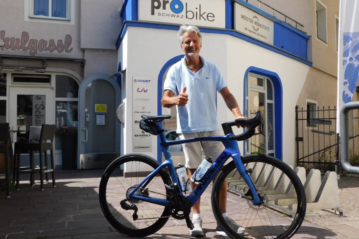 PINARELLO DOGMA F mit CAMPAGNOLO SUPER RECORD, mehr geht nicht!