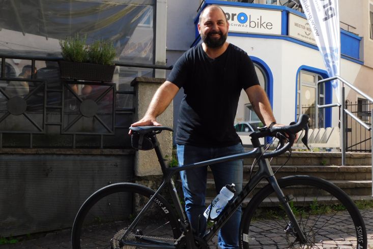 GIANT TCR - für Kunstbahnrodel-Geschwindigkeits-Weltrekordhalter Armin Pfister!
