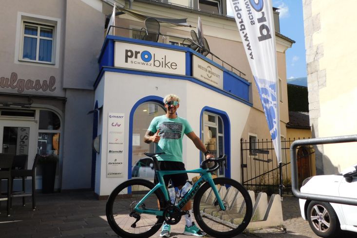 BIANCHI OLTRE COMP ULT DI2 - Ein Rennrad mit Seele für Oliver!