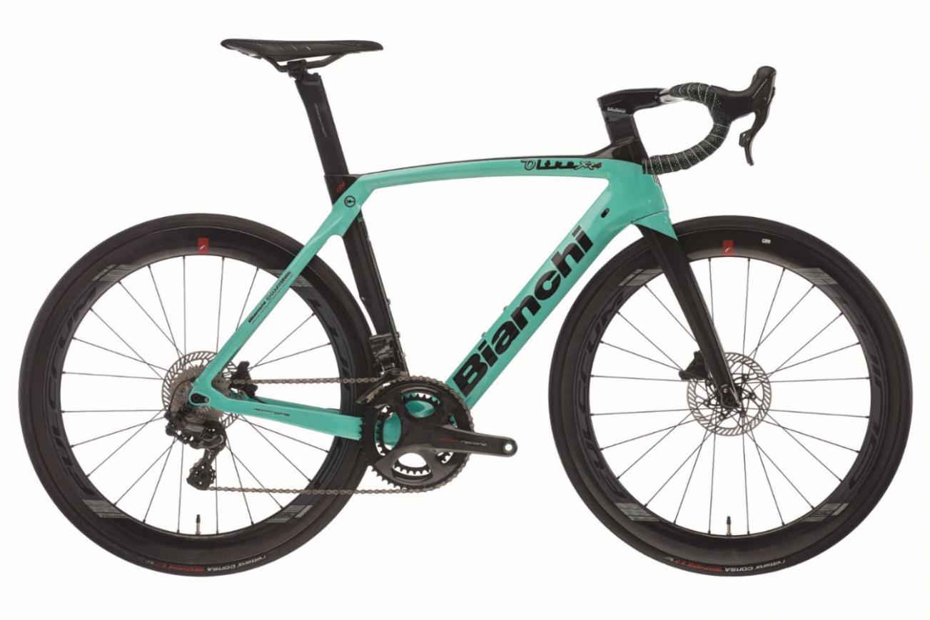 BIANCHI OLTRE XR4 DISC mit Campagnolo SUPER RECORD EPS DISC