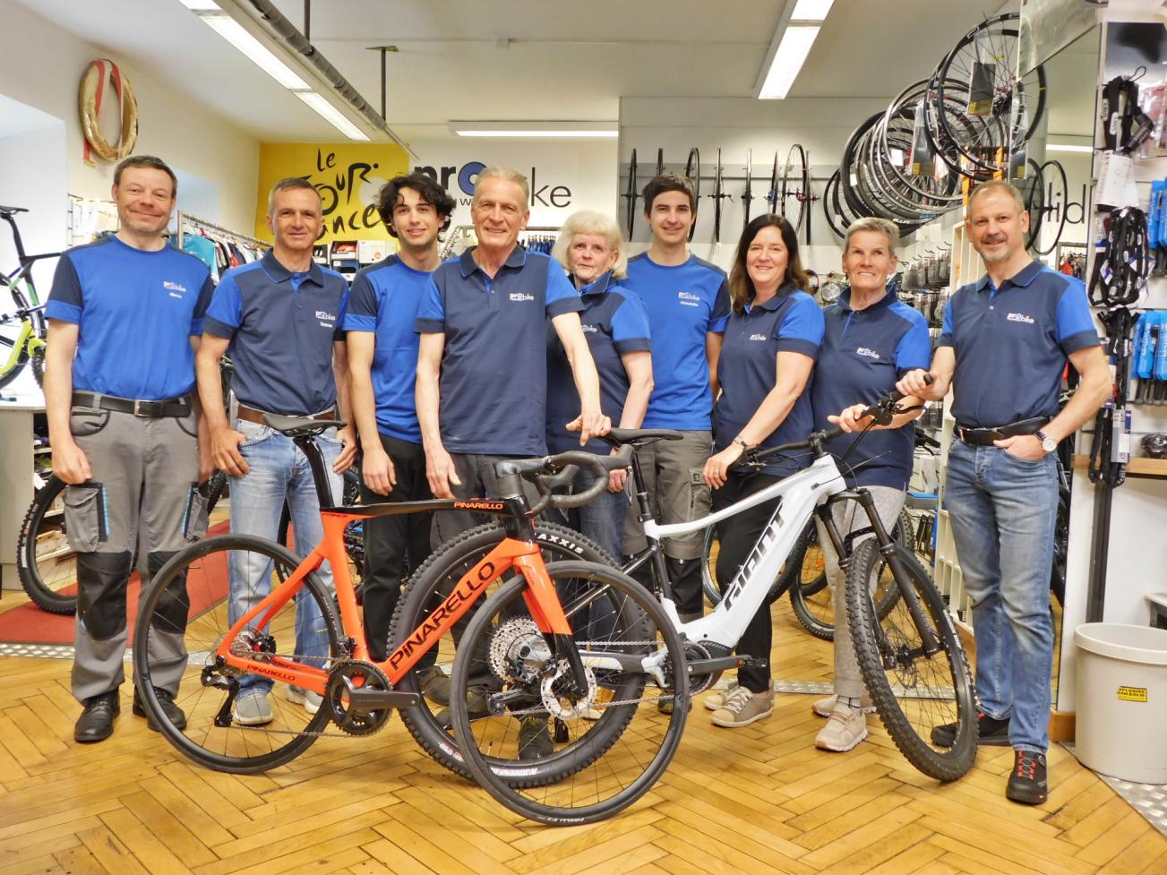 Das Probike-Team berät Sie gerne!