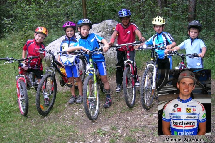 MTB-Kindertraining im Silberwald in Schwaz