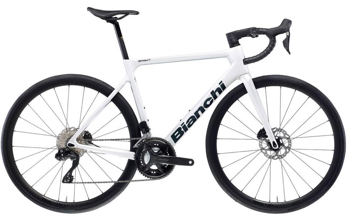 BIANCHI - Sprint ICR Di2 105, bianco / blu viola