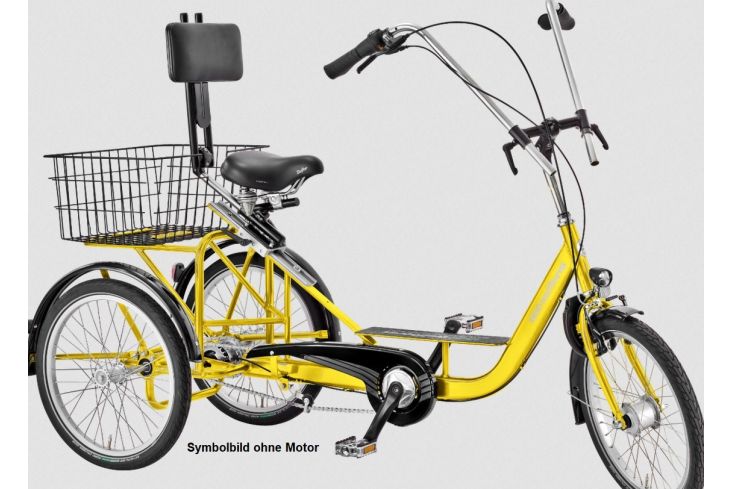 WULFHORST - E-Dreirad LUCKY - Bosch, 50 Nm, 500 Wh